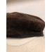 Eric Javits Suede Beret Water Repellent Hat Brown Leather Adjustable  eb-47711585
